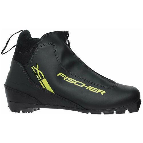 Детские лыжные ботинки Fischer Xc Sport Pro 2023-2024, р.40, черный/желтый