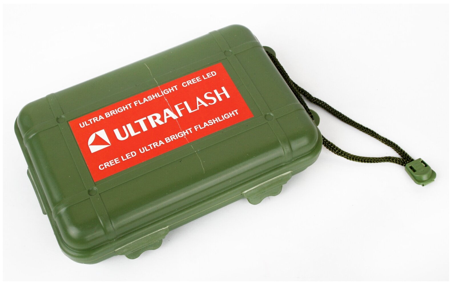 Ultraflash E142 (фонарь аккум. 220В, черн, CREE 3 ватт, фокус, 3 реж, 18650, пластик. бокс), цена за 1 шт.