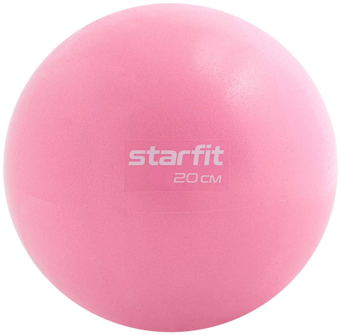 Мяч для пилатеса STARFIT Core GB-902 20 см, розовый пастель