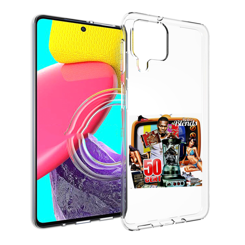 Чехол MyPads 50 Cent - Retro 50 Cent Blends для Samsung Galaxy M53 (SM-M536) задняя-панель-накладка-бампер