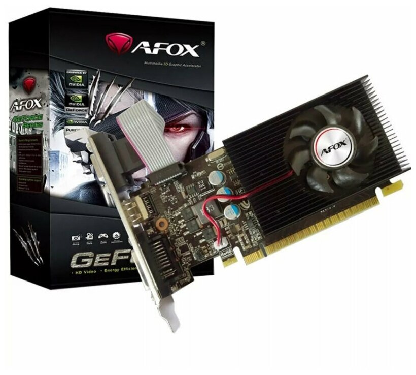 Видеокарта PCI-E Afox 4GB GDDR3 128bit 28nm 902/5000MHz D-Sub/DVI/HDMI - фото №2