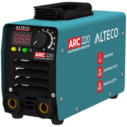 Сварочный аппарат инверторного типа ALTECO ARC-220, TIG, MMA