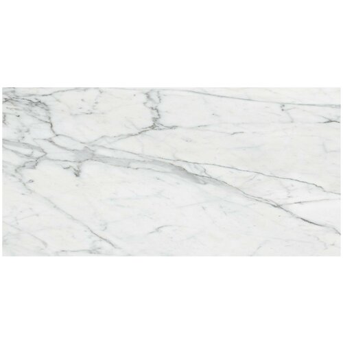 Керамогранит Kerranova Marble Trend Carrara 30x60 структурированный K-1000/SR/30x60 белый 1.08 кв. м.