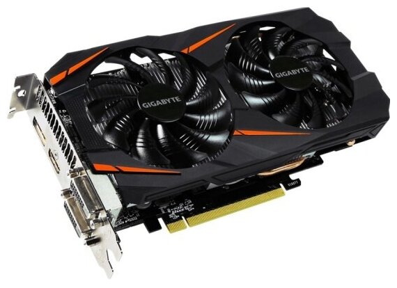 Видеокарта GIGABYTE GeForce GTX 1060 1582MHz PCI-E 3.0 3072MB 8008MHz 192 bit 2xDVI HDMI HDCP, Retail