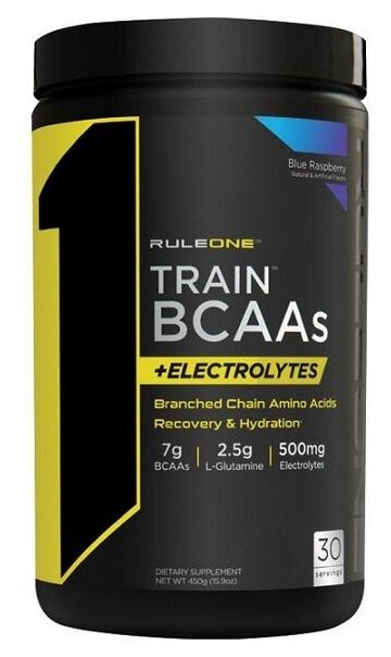 R1 Train BCAAs + Electrolytes Rule 1 (450 гр) - Апельсин