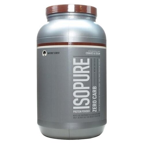 фото Nature's best isopure zero carb (1360 гр) - печенье со сливками