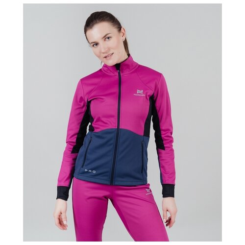 Куртка беговая Nordski Pro Candy Pink/Blue (US:M)