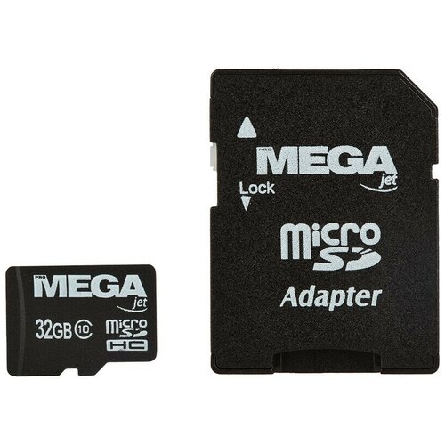 Карта памяти ProMega jet microSDHC UHS-I Cl10 +ад, PJ-MC-32GB