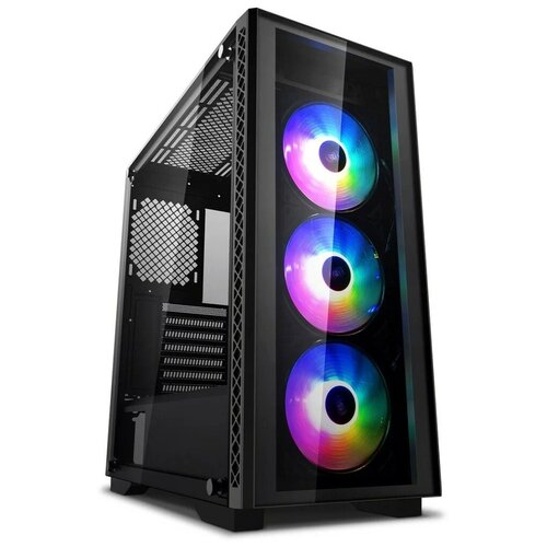 Компьютерный корпус Deepcool Matrexx 50 ADD-RGB 3F черный компьютерный корпус deepcool matrexx 55 v3 add rgb 3f black