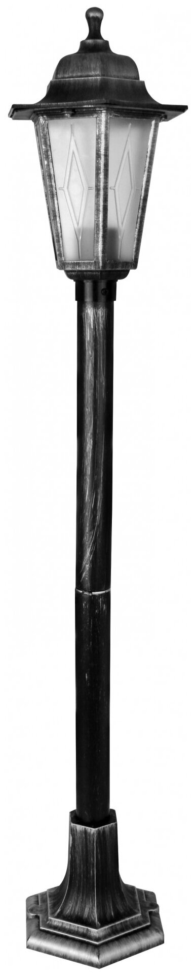 Camelion PP6101 C42 НТУ 06-60-002 У1 "Оскар 3" черн.+серебро (Св-к-столб садово-парк., 1 метр, 6-г (1 шт.)