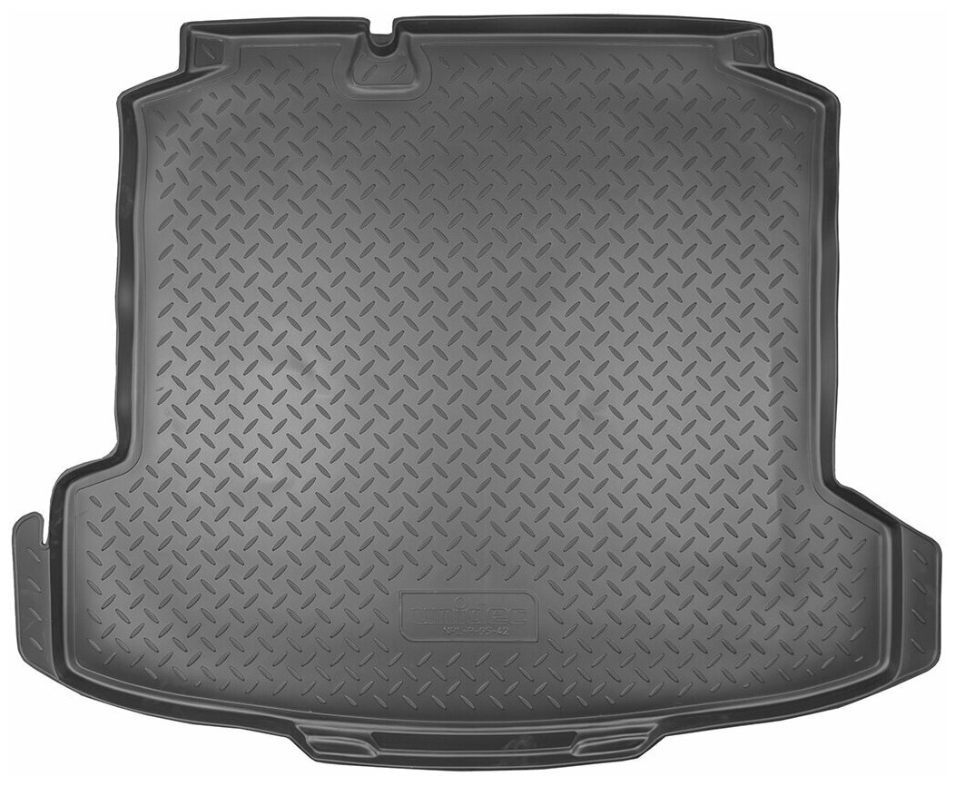 Коврик багажника черный Volkswagen Polo седан 2010- NORPLAST NPL-Bi-95-42
