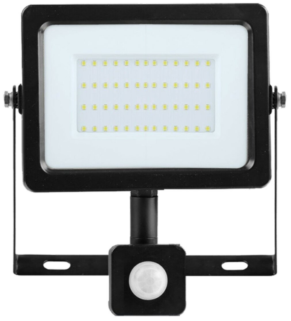 Прожектор Foton Lighting FOTON FL-LED Light-PAD SENSOR 50W Grey 4200К 4250Лм 50Вт AC220-240В c датчиком