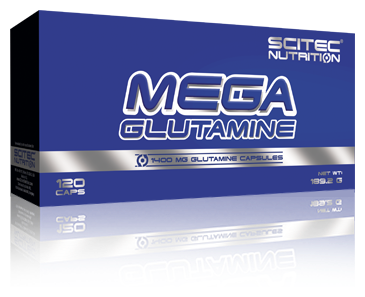 Аминокислота Scitec Nutrition Mega Glutamine, 120 шт.