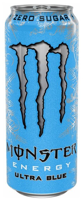 Энергетический напиток Monster Energy Ultra Blue со вкусом ягод (Польша), 500 мл (6 шт) - фотография № 2