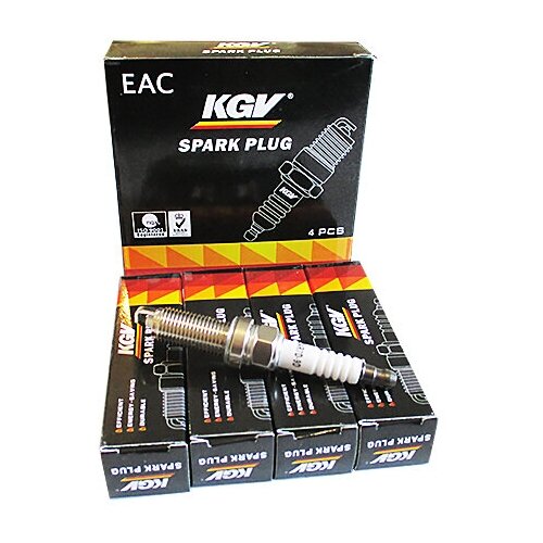 Свечи KGV LZKAR7D-9 LADA Largus FL, GrantaFL дв. ВАЗ-11182 NISSAN, RENAULT под ключ на 14 к-т 4шт