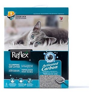 Reflex комкующийся наполнитель для кошачьего туалета, премиум, гипоаллергенный, блокатор запаха 6л - фотография № 11