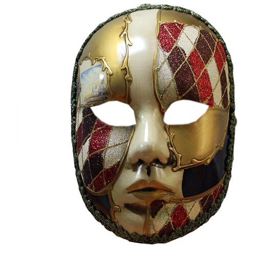 фото Маска венецианская "volto" ручная работа арт 1 каскад праздник