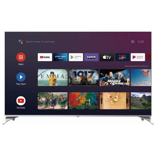 Телевизор 50 Hyundai H-LED50QBU7500 4K UHD 3840x2160 Smart TV черный 3999000₽