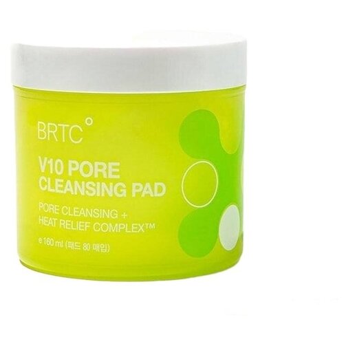 Очищающие пэды BRTC V10 Pore Cleansing Pad (80шт)