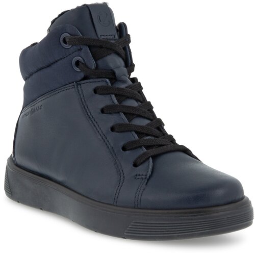 фото Ботинки для мальчиков ecco street tray k, синий, 36