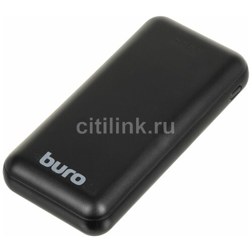 Внешний аккумулятор Buro BPF20E 20000mAh 45A QC PD 2xUSB черный BPF20E22PBK 3263₽