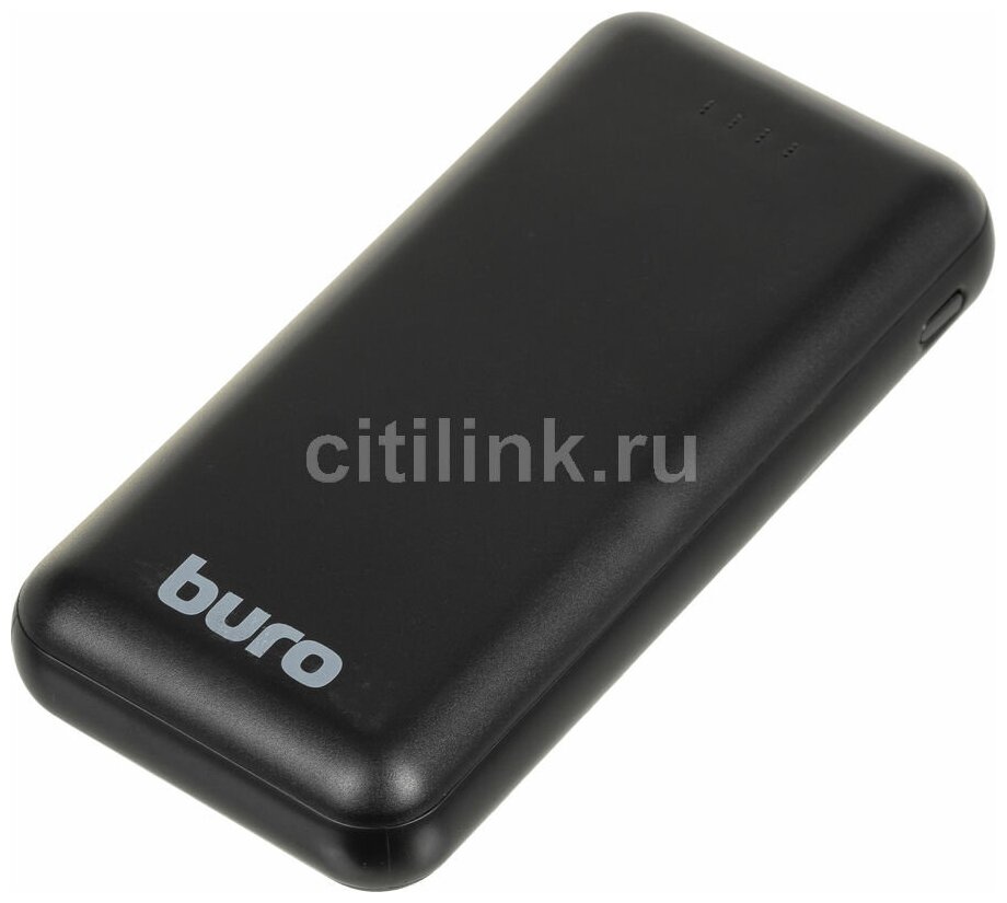Внешний аккумулятор (Power Bank) Buro BPF20E, 20000мAч, черный [bpf20e22pbk]