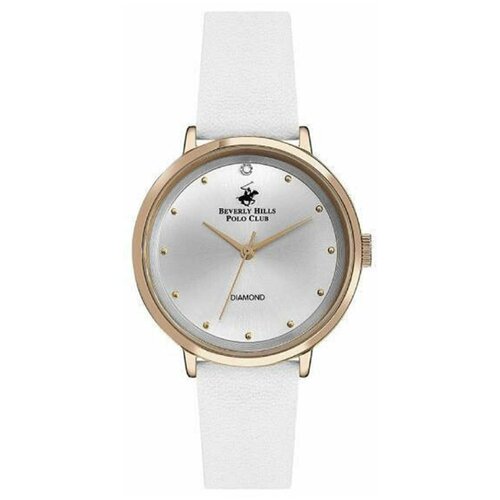 beverly hills polo club women gold strap analog watch bp3222x 120 Наручные часы Beverly Hills Polo Club, белый