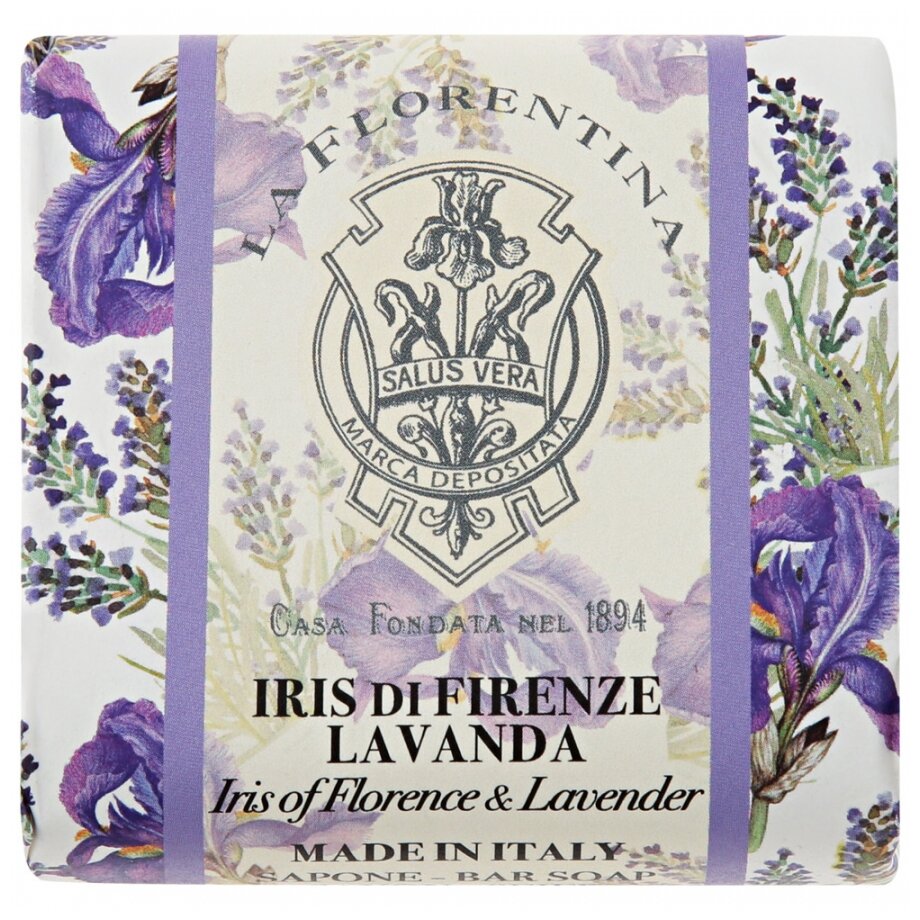 La Florentina Мыло твердое Iris of Florence & Lavender