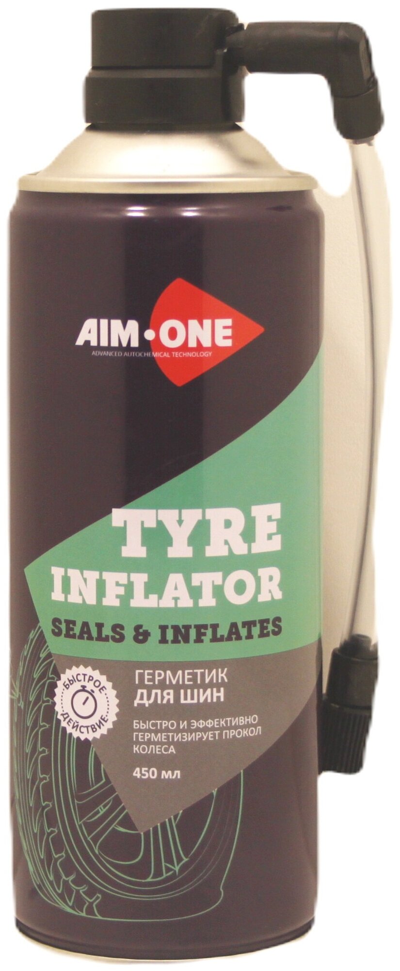 AIM-ONE Герметик для шин 450мл (аэрозоль). Tyre inflator and sealer TI-270