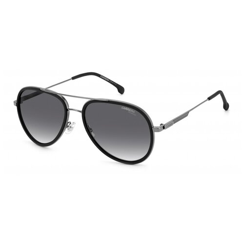 Солнцезащитные очки CARRERA Carrera CARRERA 1044/S 003 WJ 57 1044/S 003 WJ, черный, серый солнцезащитные очки alberto casiano legend matte black polarized черный поляризация