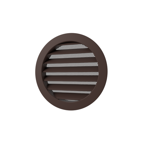 Решетка вентиляционная круглая D150 мм RAL8017 шоколадно-коричневый матовый краска sherwin williams эмеральд матовая ультра глубокая 0 95 л