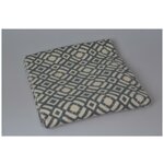 Одеяло шерстяное Жаккард арт.6 85шерсть, 15ПЕ серый 170x205 - изображение