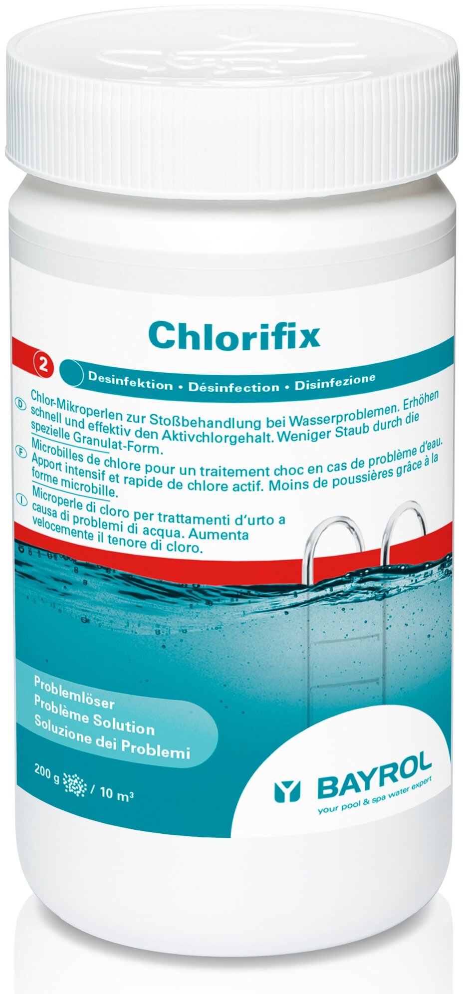 Chlorifix (1 кг) Bayrol: Быстрый хлор для бассейна в гранулах Хлорификс - фотография № 1