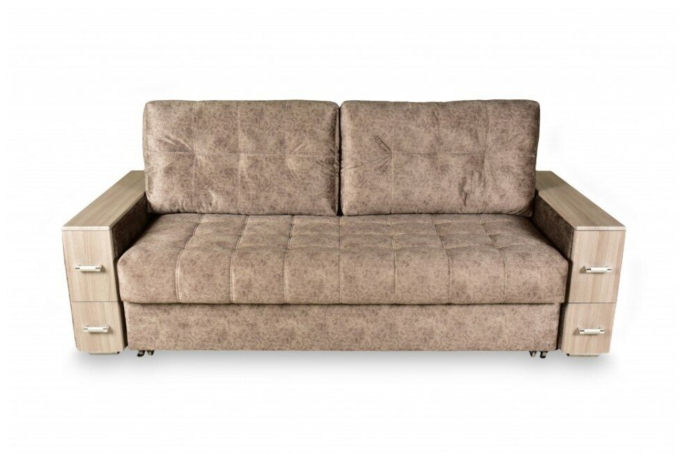 фото Диван прямой Лидер, с механизмом, 2-х местный, велюр