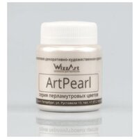 Краска акриловая ArtPearl, белый, 80мл Wizzart