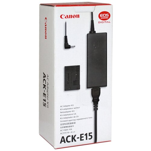 Адаптер питания Canon ACK-E15 для EOS 100D, PowerShot SX70 (CA-PS700 + DC Coupler DR-E15) (8624B003)