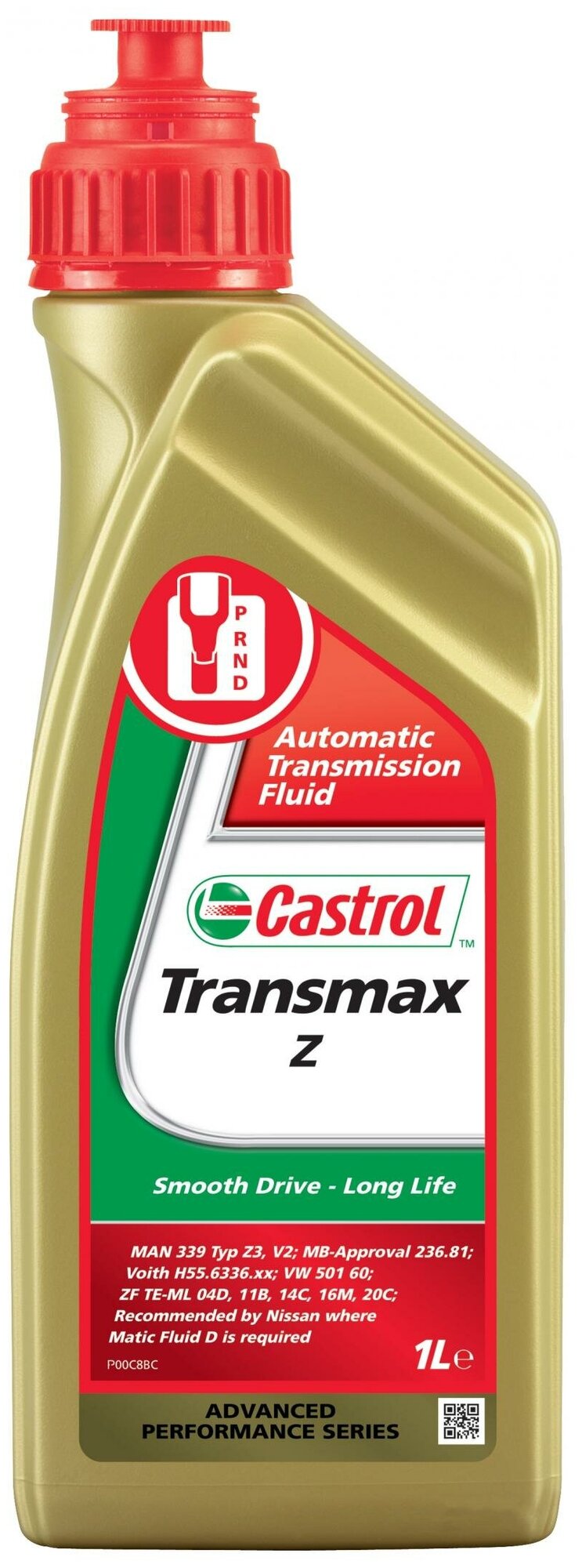 CASTROL 15D6D2 CASTROL Transmax ATF Z Синт. трансм. масло для механич. и автоматич. коробок передач (1)