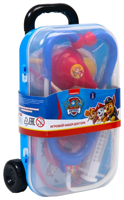 Игровой набор доктора, PAW PATROL, в чемоданчике, 12 предметов, SL-05240 5532608