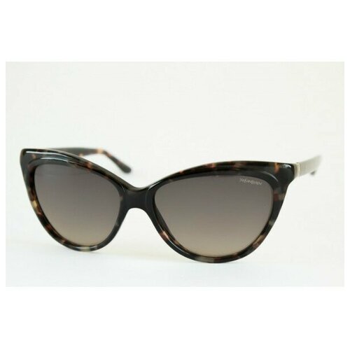 Солнцезащитные очки Yves Saint Laurent, коричневый