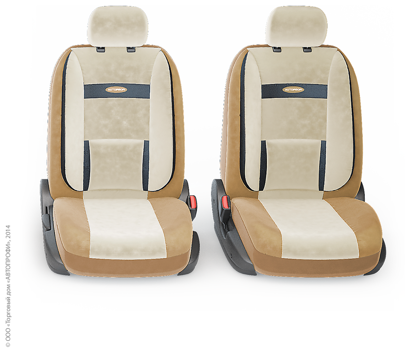 Чехлы на сиденья универсальные COMFORT COM-1105 D. BE/L. BE