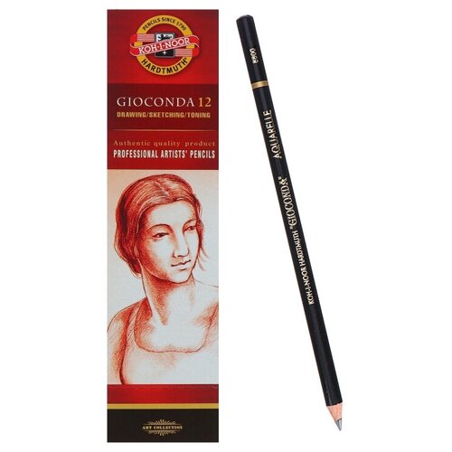 Карандаш акварельный худож KOH-I-NOOR GIOCONDA 8800 2B 880002B001KS, 12 шт.