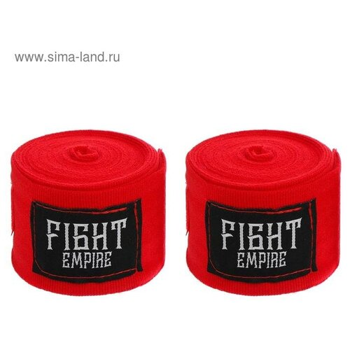 Кистевые бинты Fight Empire 5 м, 500 см кистевые бинты fight empire эластичные 5 м красный