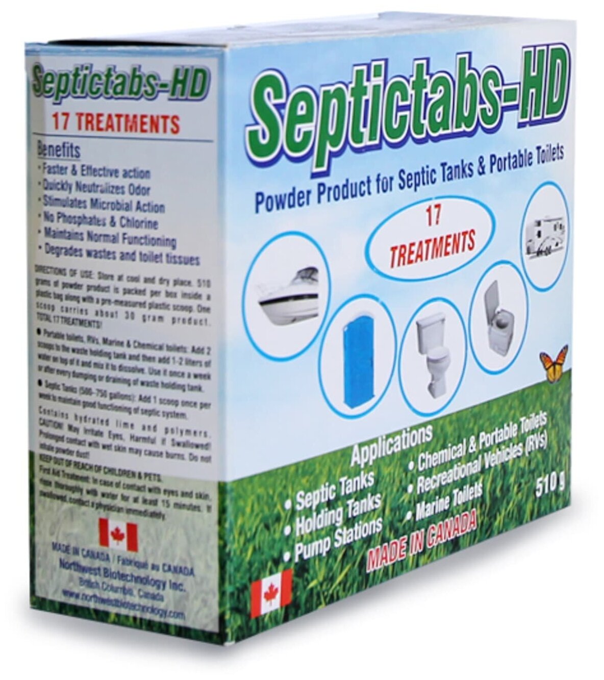 Средство для выгребных ям Septictabs HD 510 гр - фотография № 2