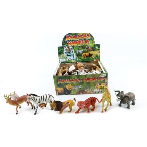 Набор диких животных из 4 штук