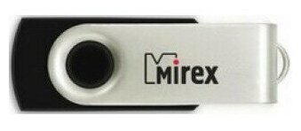 USB Flash накопитель 16Gb Mirex Swivel Black (13600-FMURUS16)