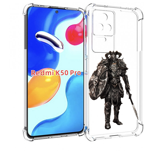 Чехол MyPads The-Elder-Scrolls-Online для Xiaomi Redmi K50 / K50 Pro задняя-панель-накладка-бампер чехол mypads the elder scrolls online для zte nubia z40 pro задняя панель накладка бампер