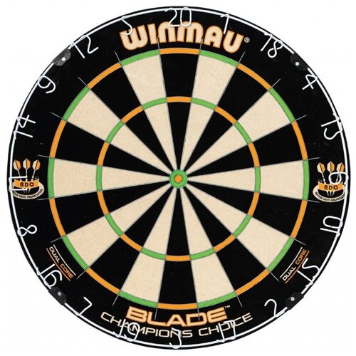 фото Мишень winmau blade champions choice dual core (профессиональный уровень)