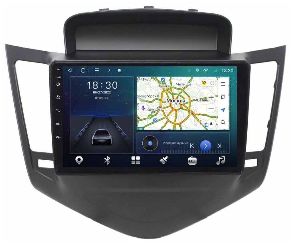 Магнитола CRS-300 Шевроле Круз, Chevrolet Cruze 2009-2012 - Android 11 - Процессор 8 ядерный - Carplay - IPS - DSP 36 полос - 4G(Sim)