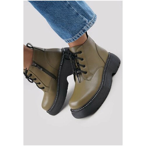 фото Ботинки mario berlucci, зелёный, 36