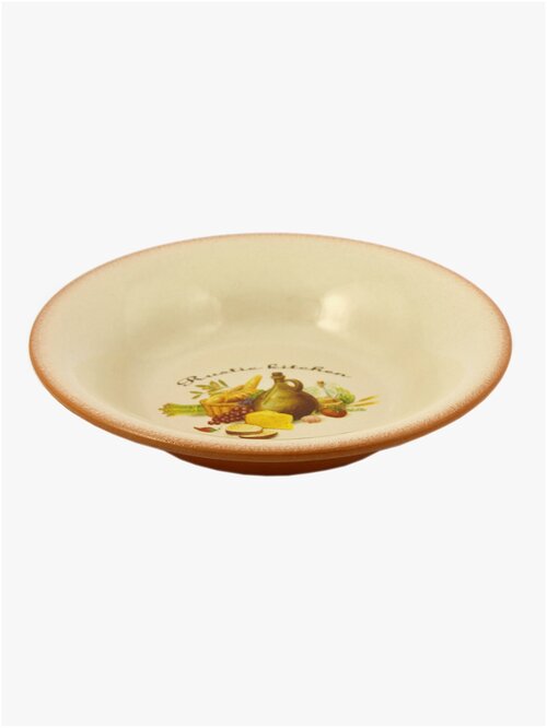 Набор из 4-х глубоких тарелок Ломоносовская Керамика Rustic Kitchen d22см, v0,5л, h4,5см
